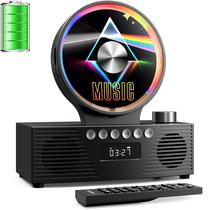 Reprodutor de CD ROADOM Retro com Rádio Bluetooth, USB e Controle Remoto Reprodutor de CD ROADOM Retro com Rádio Bluetooth, USB e Controle Remoto