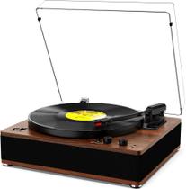 Reprodutor de discos DANFI AUDIO DF Vintage Bluetooth Walnut