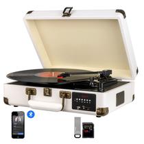 Reprodutor de Discos DIGITNOW Suitcase - Bluetooth, Rádio FM e USB/MP3