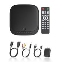 Reprodutor de DVD Mini FELEMAN com HDMI, AV, USB e suporte para cartão TF Reprodutor de DVD Mini FELEMAN com HDMI, AV, USB e suporte para cartão TF
