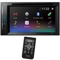 Reprodutor de DVD Pioneer AVH-A245BT 6.2" com USB/Bluetooth/Radio - Preto