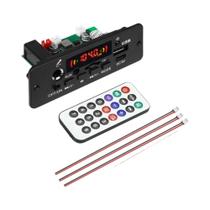 Reprodutor De MP3 Para Carro Bluetooth 5.0 Com Amplificador Digital De 10W, Microfone E Controle Reprodutor De MP3 Para Carro Bluetooth 5.0 Com Amplificador Digital De 10W, Microfone E Controle