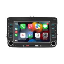 Reprodutor De MP5 Para Carro De 7 Polegadas Com FM, BT, Luzes Coloridas, Rádio RDS, Mirrorlink E Reprodutor De MP5 Para Carro De 7 Polegadas Com FM, BT, Luzes Coloridas, Rádio RDS, Mirrorlink E