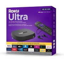 Reprodutor de streaming Roku Ultra LT 4K/HDR/HD com controle remoto de voz