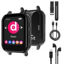Reprodutor MP3 Aeheqkl 32 GB Bluetooth 5.0 com tela sensível ao toque de 1,69" Reprodutor MP3 Aeheqkl 32 GB Bluetooth 5.0 com tela sensível ao toque de 1,69"