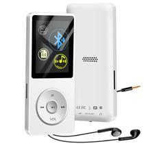 Reprodutor MP3 Skybess 64 GB com Bluetooth e alto-falante, tela de 1,8"