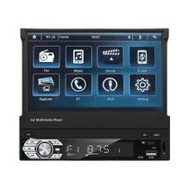 Reprodutor MP5 De 7 Polegadas Com Tela Touch Retrátil, Carplay, Android Auto, 1 Din, Rádio HD FM AUX Reprodutor MP5 De 7 Polegadas Com Tela Touch Retrátil, Carplay, Android Auto, 1 Din, Rádio HD FM AUX