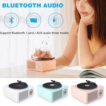 Reprodutor multifuncional Retro Phonograph Bluetooth 5.0