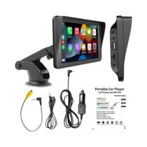 Reprodutor Multimídia Para Carro De 7 Polegadas Com Carplay Sem Fio, Android Auto, Tela Sensível Ao