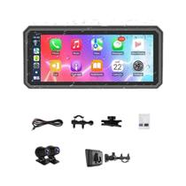 Reprodutor Multimídia Portátil À Prova d'Água De 5/6.86 Polegadas Para Carplay E Moto, Android Auto, Reprodutor Multimídia Portátil À Prova d'Água De 5/6.86 Polegadas Para Carplay E Moto, Android Auto,