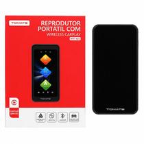 Reprodutor Portátil CarPlay Android Auto Sem Fio Tomate MTC625 Multimídia Veicular Bluetooth Tela 6.25