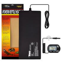 Réptil Heat Mat iPower 8x18in 24W com termômetro LCD 120V