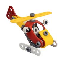 Rescue Kit Brinquedo 2 em 1 de Montar 57 pçs Colorido PlayDuc