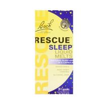 Rescue Sleep Liquid Melts 28 cápsulas da Bach Flower Remedies (pacote com 2)