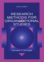 Research Methods For Organizational Studies