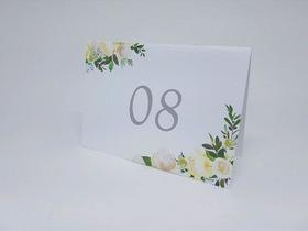 Reservado de mesa floral Reservado de mesa floral