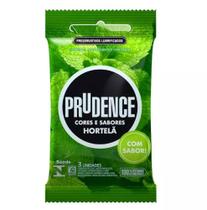 reservativos Cores e Sabores Hortelã Prudence
