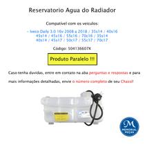 Reservatorio Agua Do Radiador ( 504136607 ) ( Com Tampa E Dois Sensores ) ( Iveco Daily 3.0 16V 2008 A 2018 ) ( 35S14 / 40S16 / 45S14 / 45S16 / 55C16