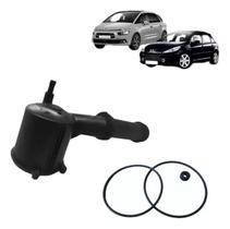 Reservatório Bomba Direção Eletro Hidráulica Peugeot 307 e Citroen C4 com Kit 3 Oring Retentor