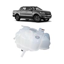 Reservatório de água do radiador Ford Ranger 2016 a 2022 - 3 saídas Reservatório de água do radiador Ford Ranger 2016 a 2022 - 3 saídas
