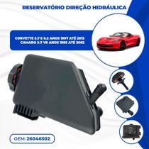 Reservatório de Direção Hidráulica Camaro Corvette 97 a 2013 Reservatório de Direção Hidráulica Camaro Corvette 97 a 2013
