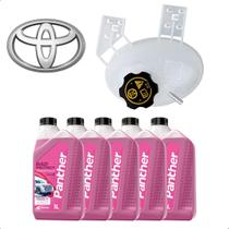 Reservatório de Expansão GPR073 Toyota Hilux SW4 2.5 3.0 2005 a 2018 Aditivo Radiador Panther Pronto Uso 5L Kit