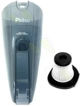 Reservatório + filtro hepa ph1100 rapid turbo pas02v pas02c 054901049 054902049 054901050 054902050