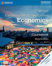 Reserve o livro didático de economia Cambridge IGCSE e O Level Economics