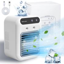 Resfriador de Ar Portátil Mini Deller 25W Recarregável Resfriador de Ar Portátil Mini Deller 25W Recarregável