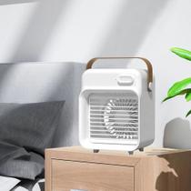 Resfriador de ar, umidificador, ventilador de névoa, 150 ml, portátil, silencioso, de 3 velocidades
