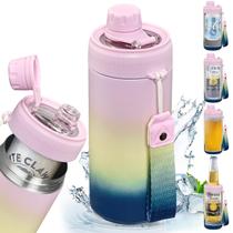 Resfriador de latas MAXSO Sealed Fizz Lid 355mL em aço inoxidável Resfriador de latas MAXSO Sealed Fizz Lid 355mL em aço inoxidável