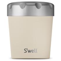 Resfriador de sorvete S'well em aço inoxidável 473ml de baunilha Resfriador de sorvete S'well em aço inoxidável 473ml de baunilha
