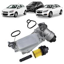 Resfriador e Suporte do Filtro de Óleo Chevrolet Cruze 1.8 16v 2011/2016