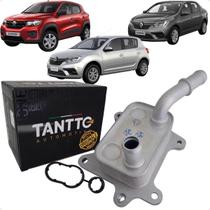 Resfriador Trocador Calor Óleo Tantto Kwid Logan Sandero 1.0 12v 3cil Flex Após 2017 Resfriador Trocador Calor Óleo Tantto Kwid Logan Sandero 1.0 12v 3cil Flex Após 2017