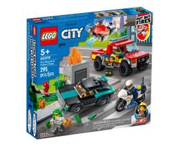 Resgate dos Bombeiros e Perseguição de Polícia - Lego 60319
