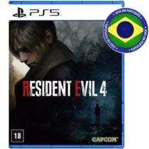 Resident Evil 4 Remake PS5 Mídia Física Dublado em Português Lacrado