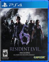 Resident evil 6 ps 4 midia fisica original - UBI