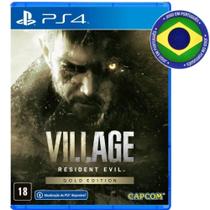 Resident Evil 8 Village Gold Edition PS 4 Mídia Física Dublado em Português