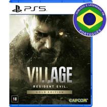 Resident Evil 8 Village PS 5 Dublado em Português Mídia Física Edição Gold Completa