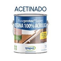 Resina 100% Acrílica Fuseprotec Não Impregna Sujeira 3,6l Brilhante, Fosco e acetinado resistente à água