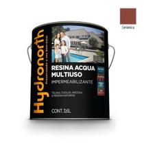 Resina Acqua Color Multiuso Cerâmica Telha - Galão 3,6 Litros - Hydronorth