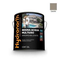 Resina Acqua Color Multiuso Concreto para Renovar Superfícies com Alta Performance Cinza Hydronorth