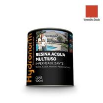 Resina Acqua Color Multiuso Vermelho Óxido 900ml - Hydronorth