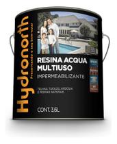 Resina Acqua Multiuso Incolor 3,6l Fosca Hydronorth