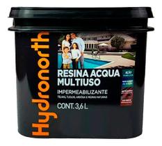 Resina Acqua Multiuso Incolor Brilhante 3,6l Piso Telhado