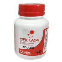 Resina Acrílica Auto Pó 80g Incolor Odonto Prótese Vipi Flash