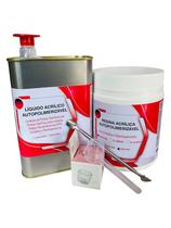 Resina Acrílica Autopolimerizante 450 Gr + 500 Ml Liquido Resina Acrílica Autopolimerizante 450 Gr + 500 Ml Liquido