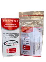 Resina Acrílica Autopolimerizavel 20g Incolor + 50ml Triunfo