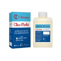 Resina Acrílica Autopolimerizável Clas Mold Pó Incolor (200gr) - Clássico