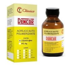 Resina Acrílica Autopolimerizável Dencôr Líquido 60 ML - Clássico